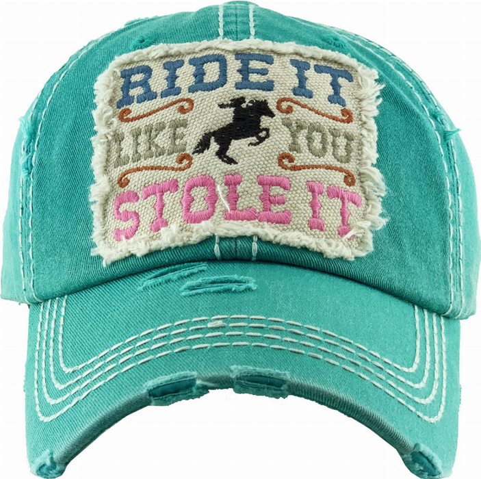 Awst Int'l  Ride It Like You Stole It Cap