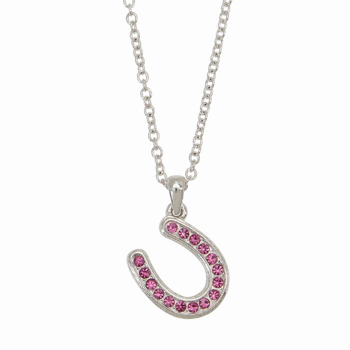 Awst Int'l Horseshoes Necklace Withcolorful Cowboy Hat Box