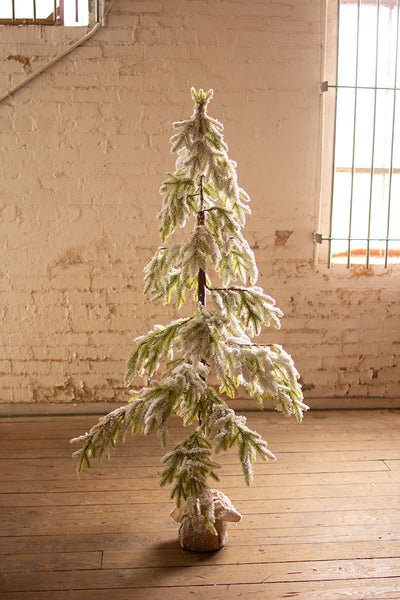 Artificial Frosted Christmas Tree