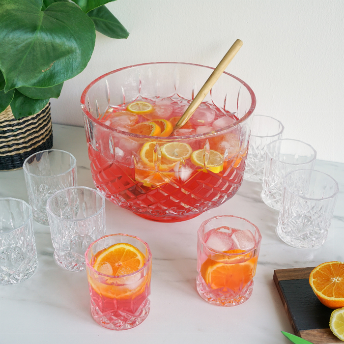 Admiral Punch Bowl With Tumblers By Viski