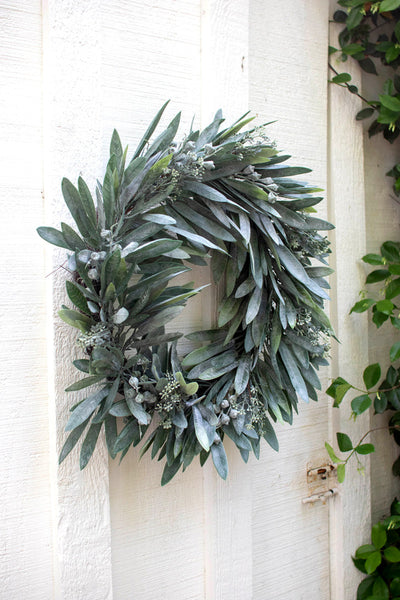 Artificial Eucalyptus Wreath