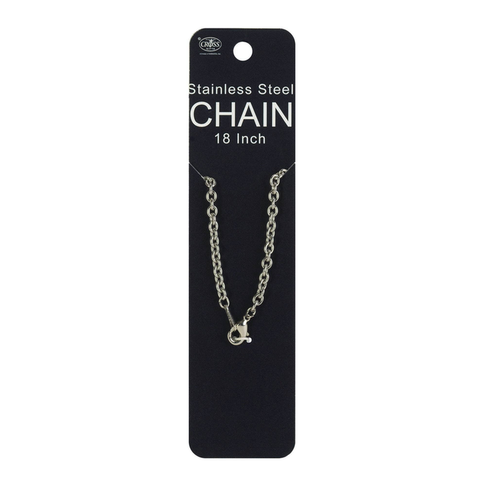 Prepack Chains Silver Plated/stainless