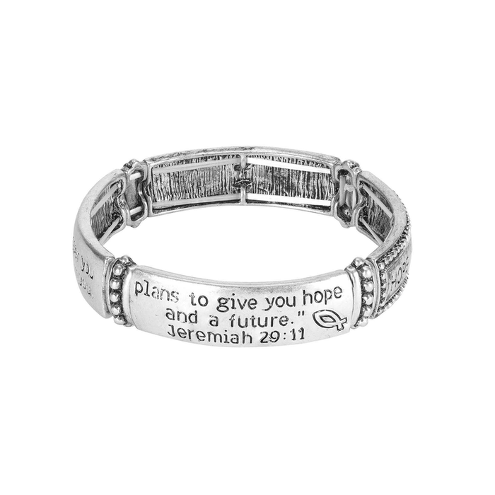 Bracelet Jeremiah 29:11 Tile Stretch