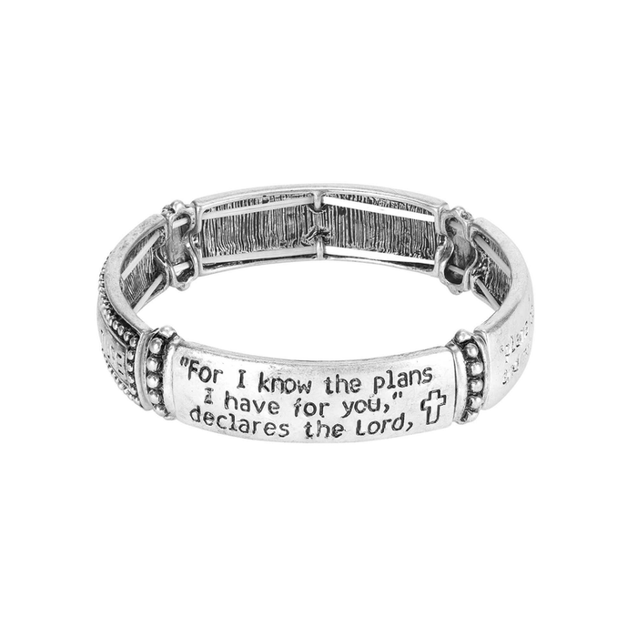 Bracelet Jeremiah 29:11 Tile Stretch