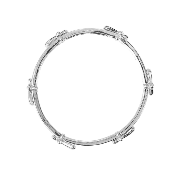 Bracelet Multi Cross Silver