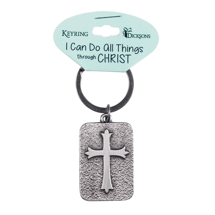 Keyring Cross I Can Do All Things