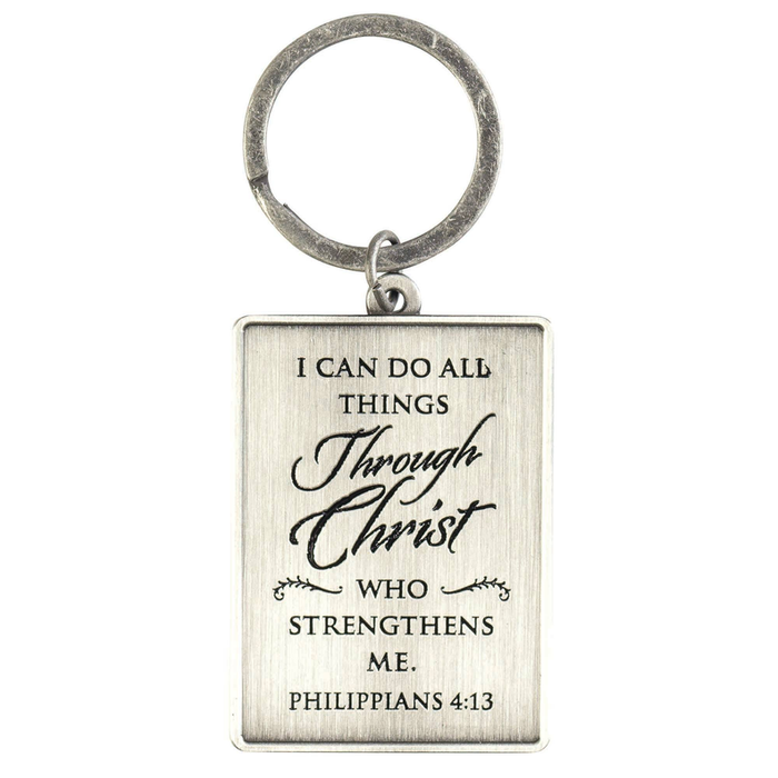 I Can Do All Things Phil.4:13 Keyring