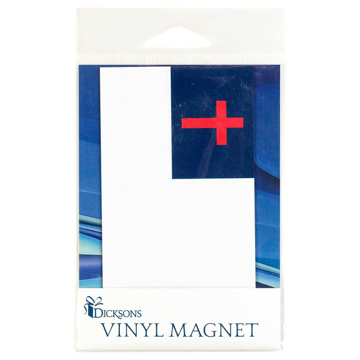 Magnet Christian Flag