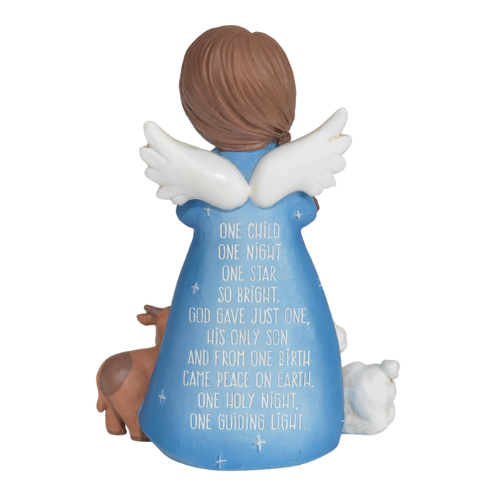 Angel With Baby Jesus And Animals