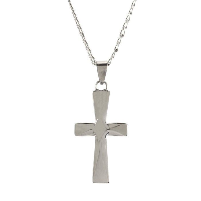 Necklace Faith Over Fear Bevel Cross