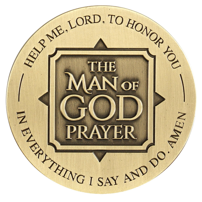 Visor Clip Man Of God Prayer Metal