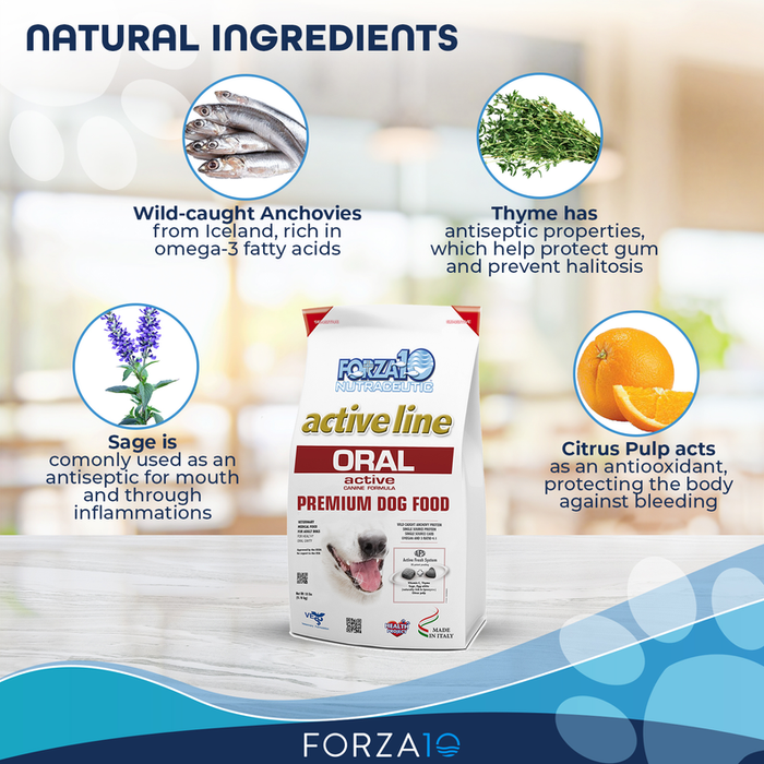 Forza10 Active Oral Support Diet Dry Dog Food
