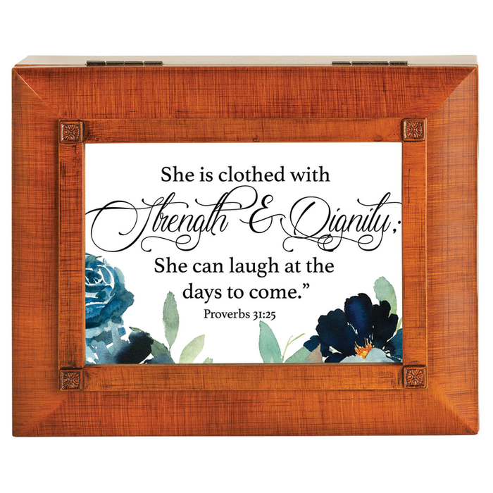 Jewelry Box She Is Clothed Prov.31:25