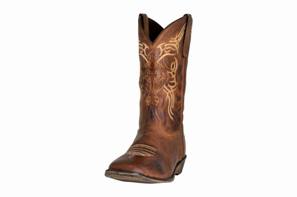 Tuffrider Men's Lamar Wide Square Toe Western Boot