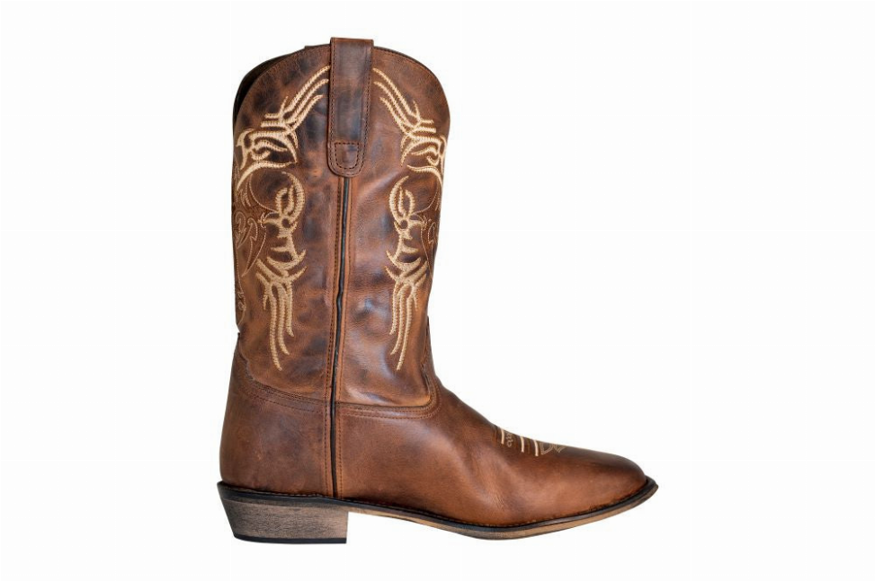 Tuffrider Men's Lamar Wide Square Toe Western Boot