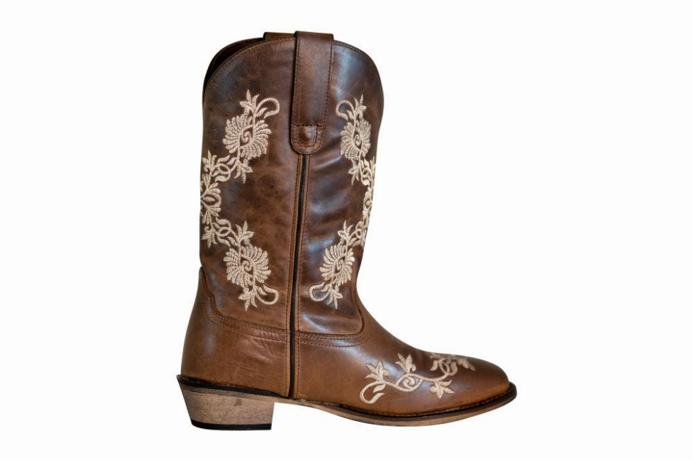 Tuffrider Ladies Mormon Square Toe Western Boot