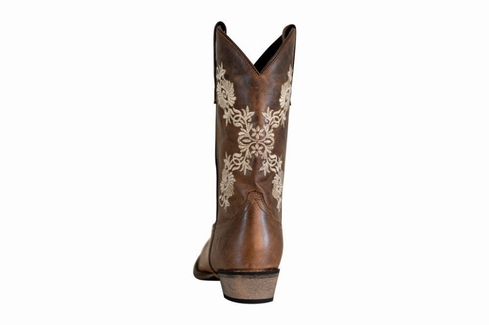 Tuffrider Ladies Mormon Square Toe Western Boot