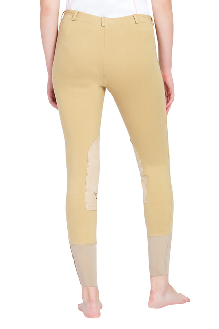 Tuffrider Ladies Pull-on Knee Patch Breeches