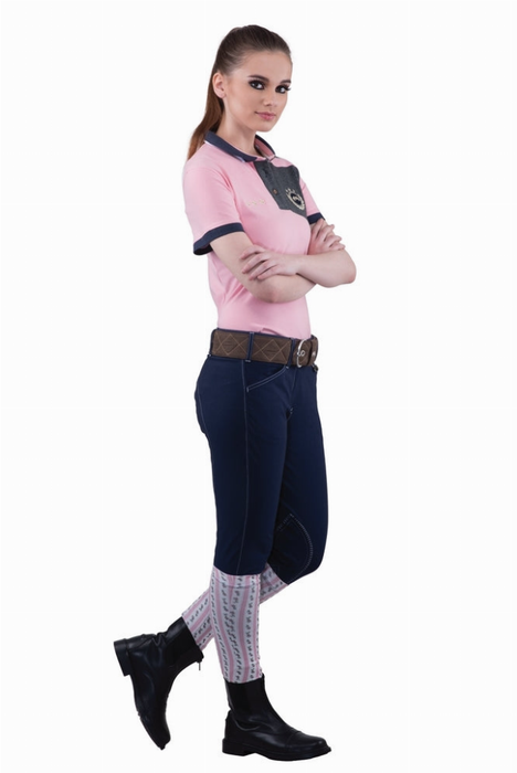 Equine Couture Ladies Sportif Natasha Knee Patch Breeches