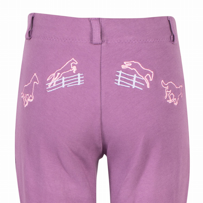 Tuffrider Children's Cotton Embroidered Pull-on Jodhpurs