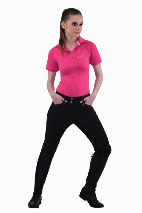 Equine Couture Ladies Sportif Natasha Knee Patch Breeches