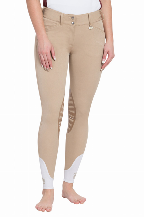 George H Morris Ladies Add Back Silicone Knee Patch Breeches