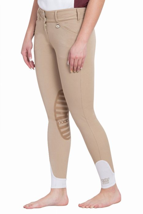 George H Morris Ladies Add Back Silicone Knee Patch Breeches