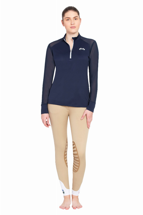 Equine Couture Ladies Erna Equicool Long Sleeve Sport Shirt