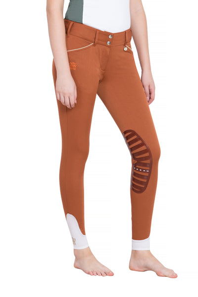 George H Morris Ladies Add Back Silicone Knee Patch Breeches