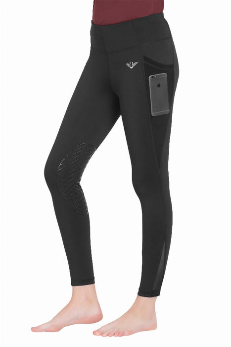 Tuffrider Women Minerva Mesh Pocket Equicool Tights