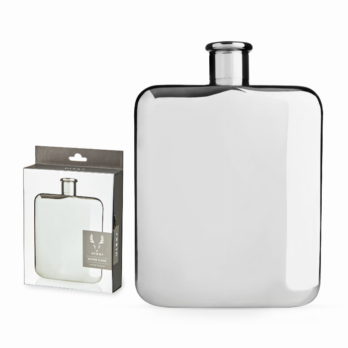 Silver Flask By Viski