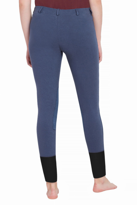 Tuffrider Ladies Starter Lowrise Pull-on Knee Patch Breeches