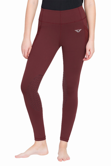 Tuffrider Women Minerva Mesh Pocket Equicool Tights