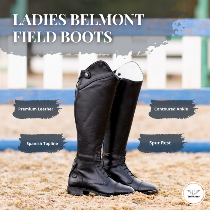 Tuffrider Women Belmont Leather Field Boots