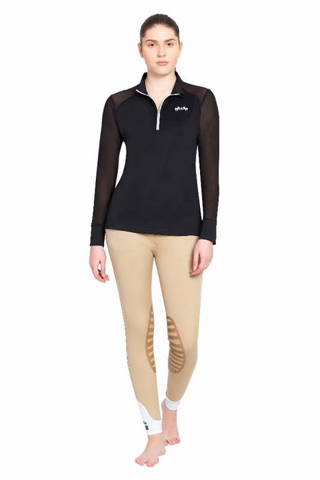 Equine Couture Ladies Erna Equicool Long Sleeve Sport Shirt