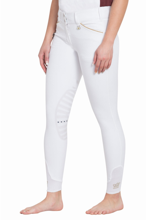 George H Morris Ladies Add Back Silicone Knee Patch Breeches