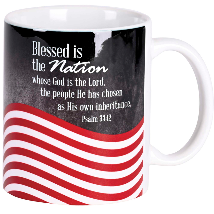 Mug Ceramic Flag Blessed Be The