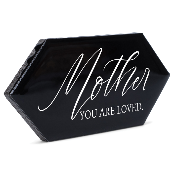 Tabletop Black Tile Mother You Are