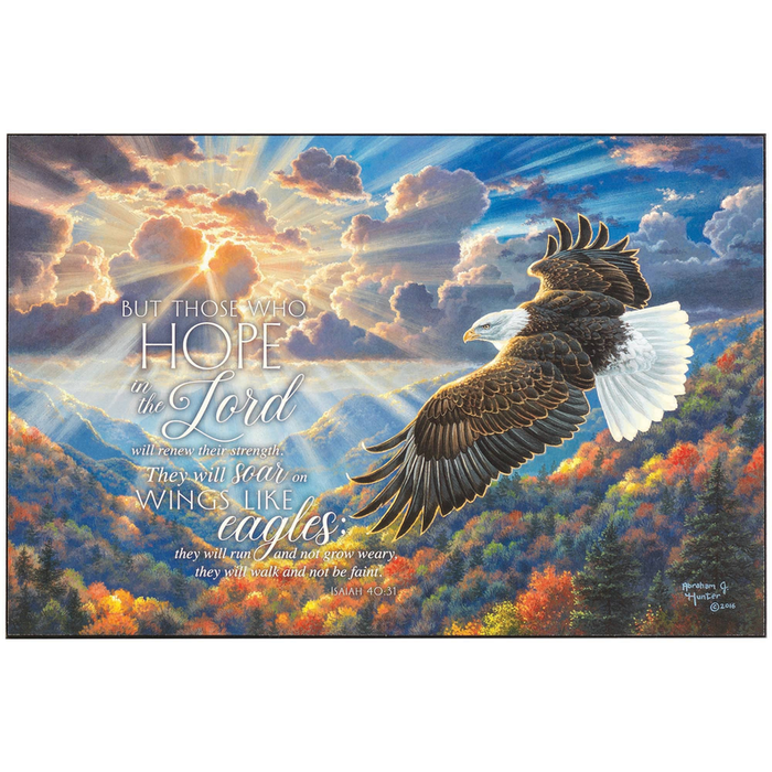 Freedom Isaiah 40:31 Wall Plaque